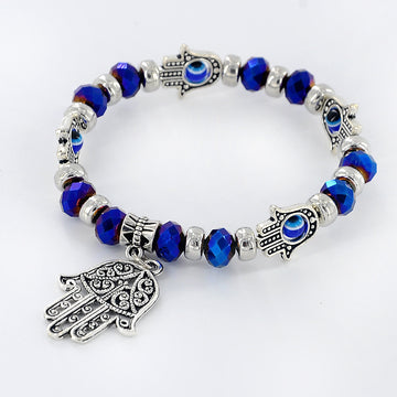 Devil's Eye Beaded Bracelet Alloy Gem Inlays Exclusive