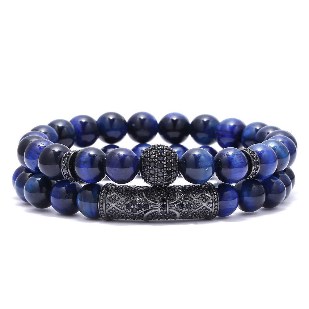 Premium Tiger Eye Bracelet Natural Stone For Unisex Gift