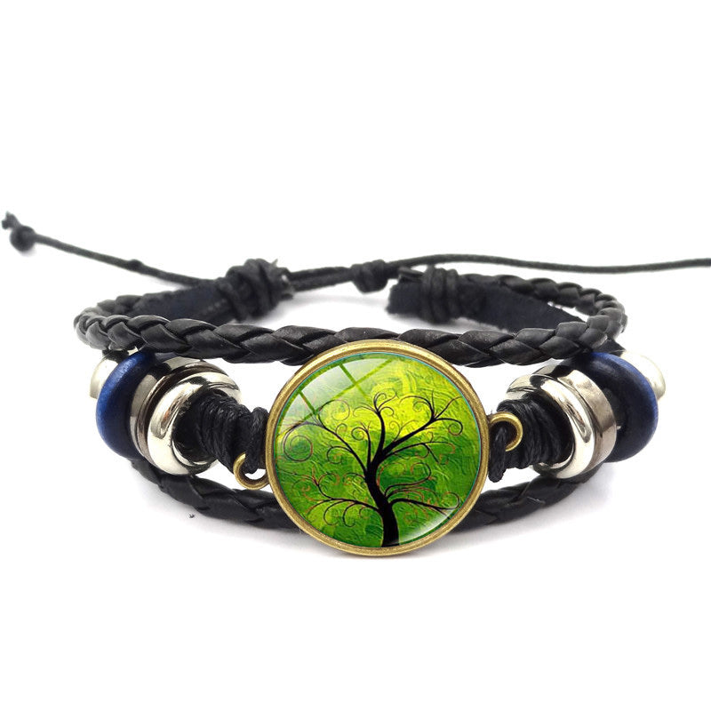 Tree Of Life Leather Bracelet Multilayer Exclusive Design
