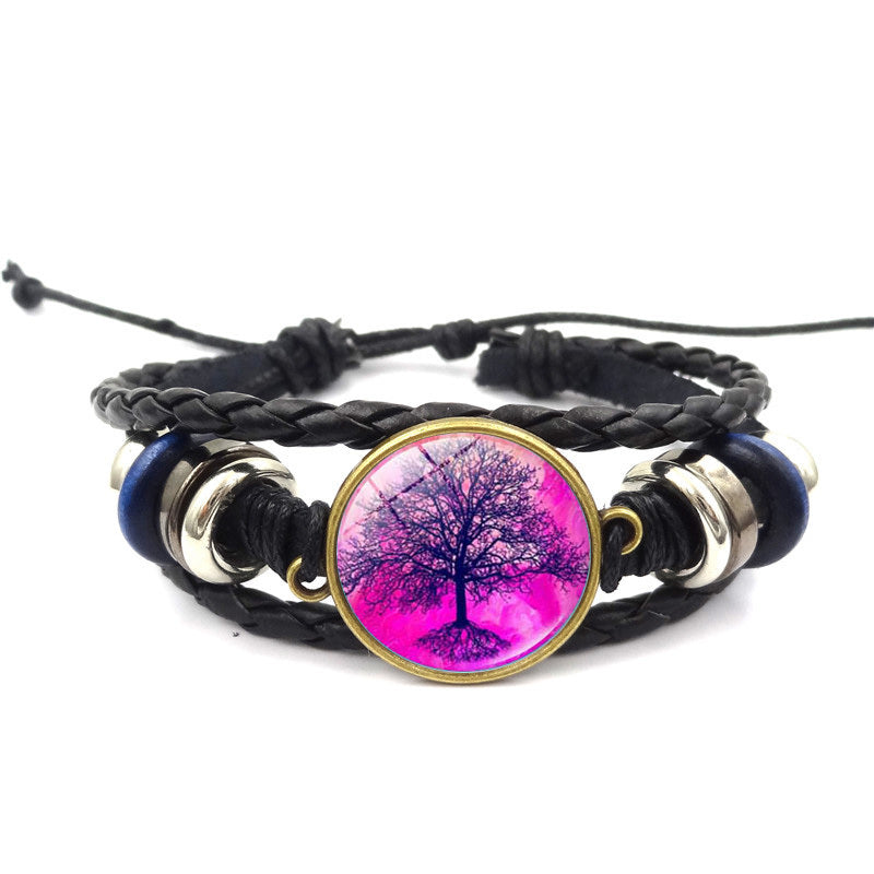 Tree Of Life Leather Bracelet Multilayer Exclusive Design