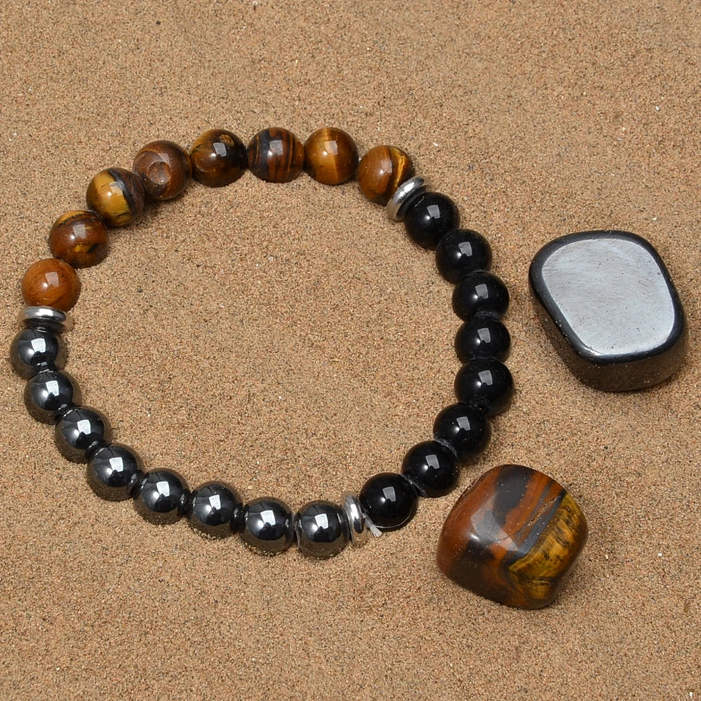 Premium Triple Protection Beaded Bracelets 8mm For Wedding