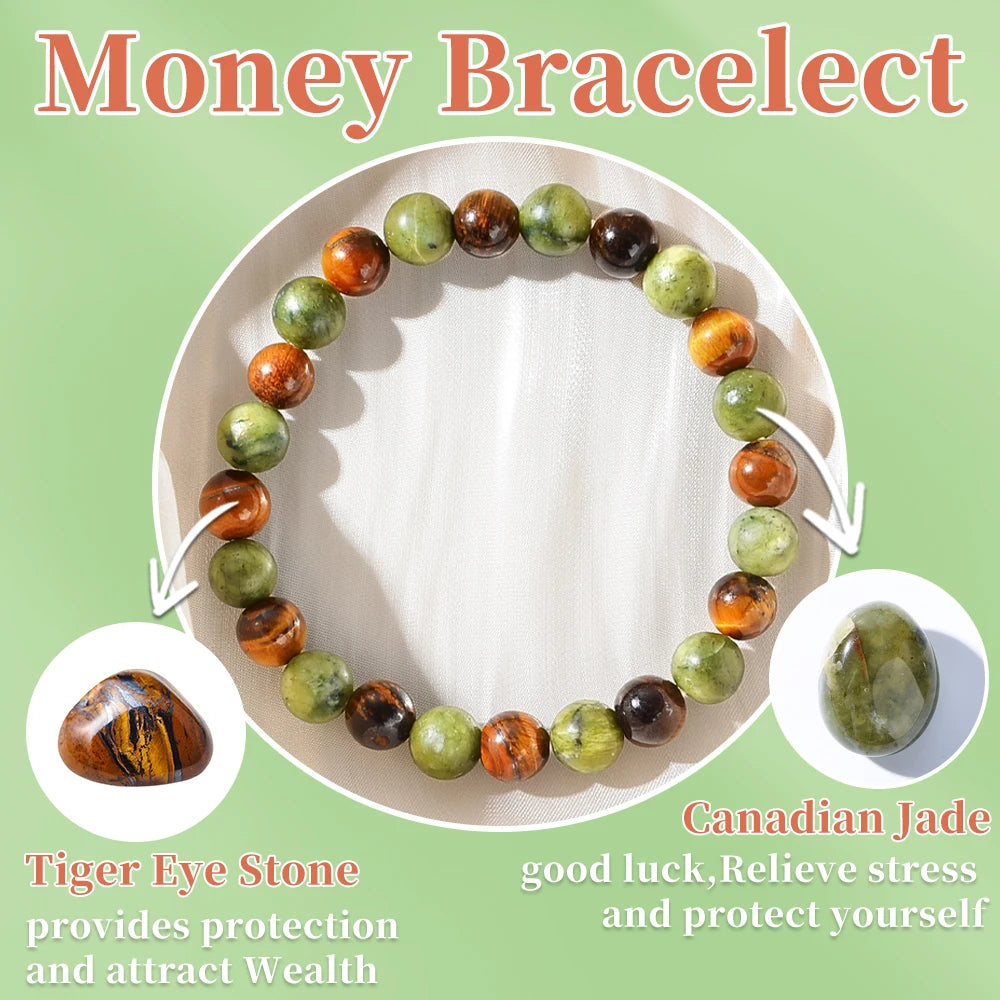 Prosperity Healing Bracelet With Relaxation For Unisex