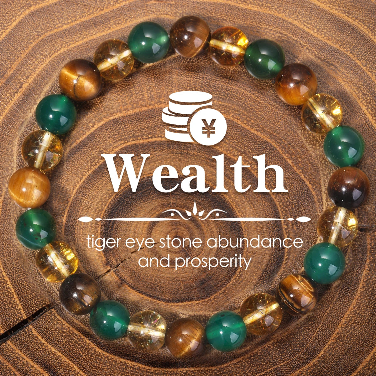 Sanshicn Natural Stone Bracelet With Protection For Women