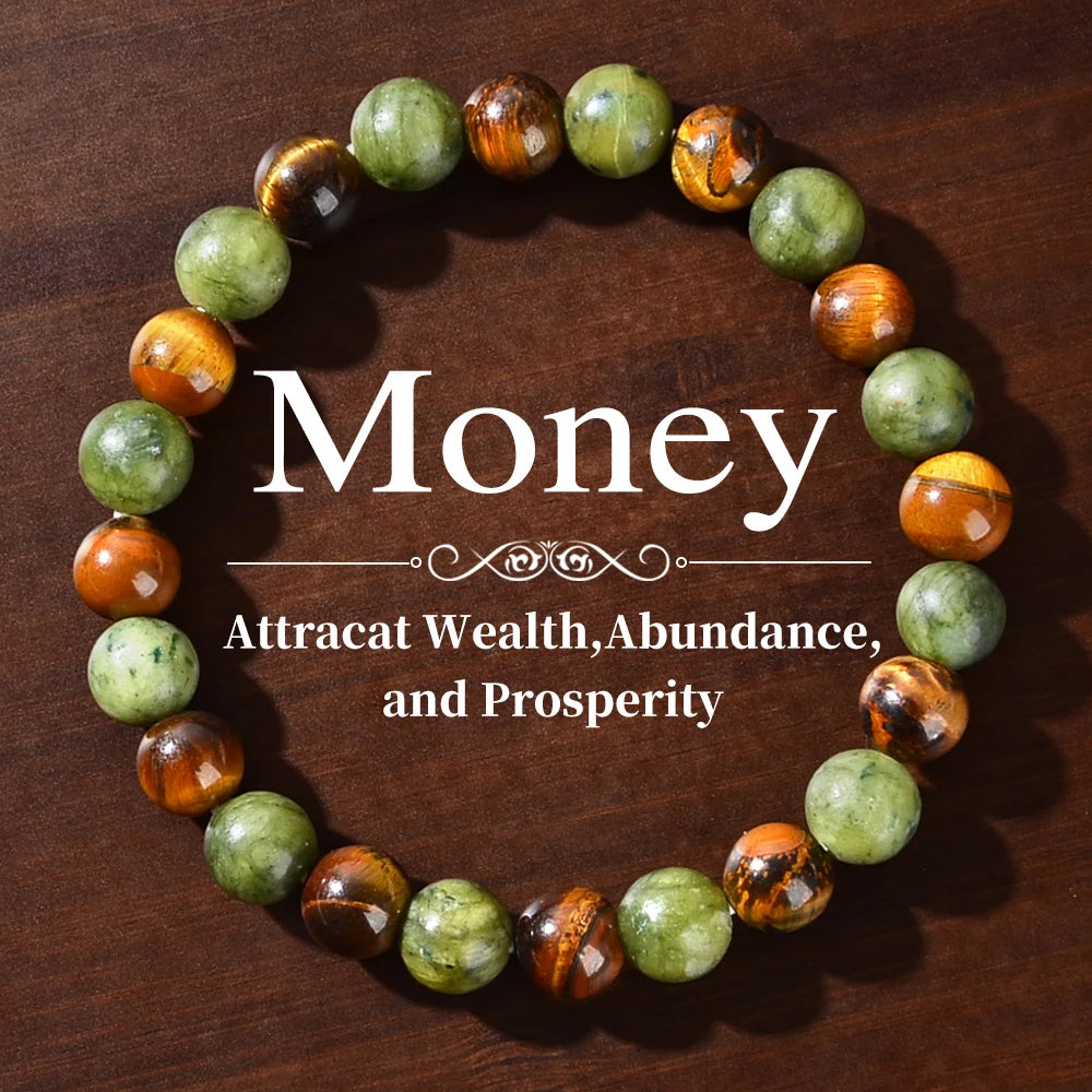 Prosperity Healing Bracelet With Relaxation For Unisex