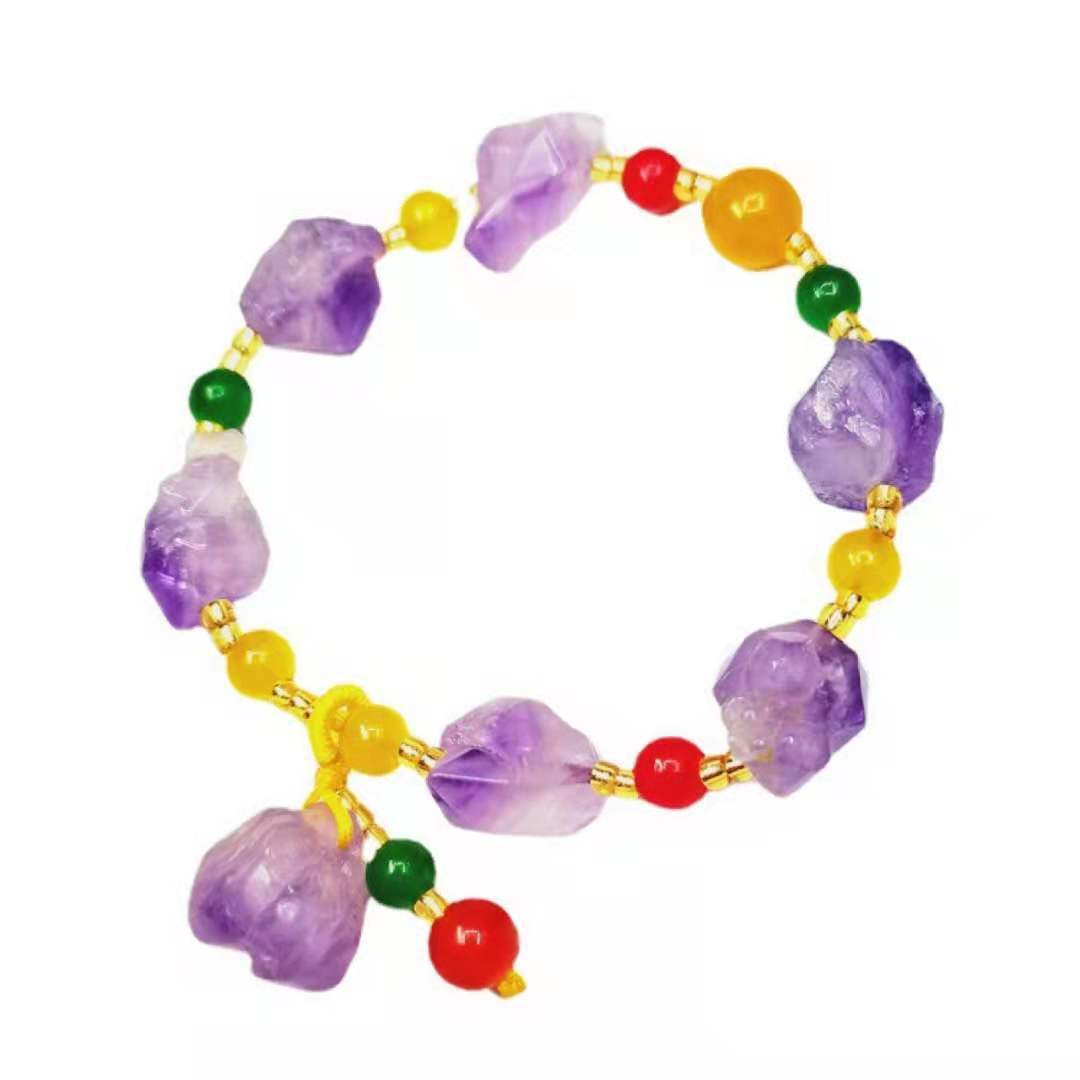 Our Brand Natural Amethyst Bracelet Exclusive Edition