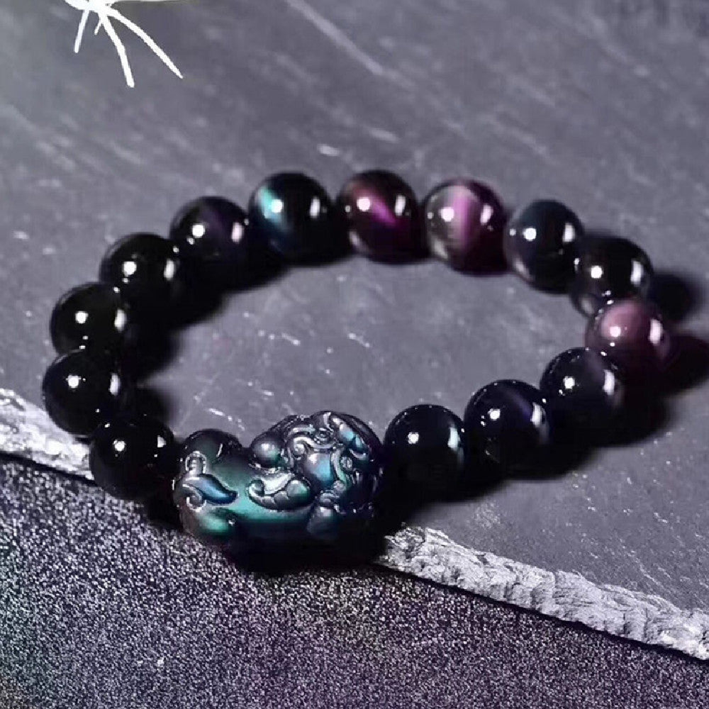 Obsidian Crystal Ice Bracelet Limited Edition Unisex