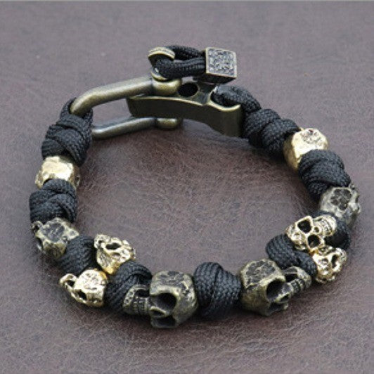 Brand Exclusive Parachute Cord Gothic Retro Bracelet