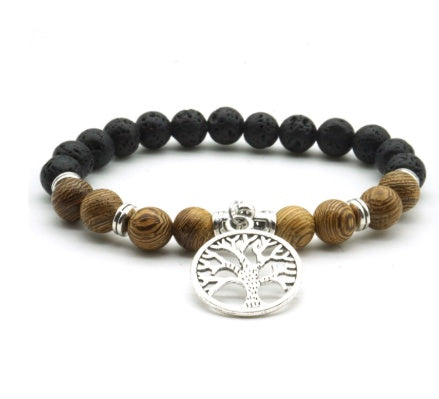 Brand Handwoven Wax Rope Edition Tree Of Life Bracelet