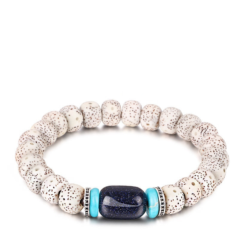 Bodhi Seed Root Bracelet Exclusive Single Circle Beads