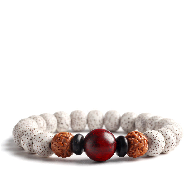Bodhi Seed Root Bracelet Exclusive Single Circle Beads