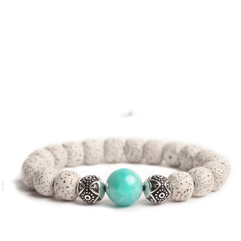 Bodhi Seed Root Bracelet Exclusive Single Circle Beads