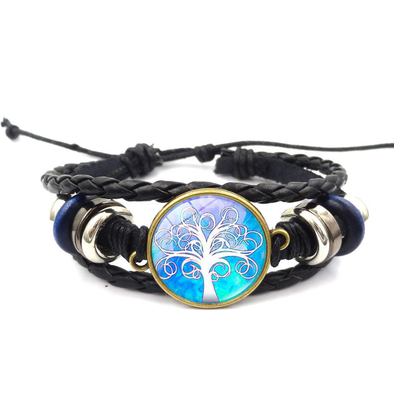 Tree Of Life Leather Bracelet Multilayer Exclusive Design