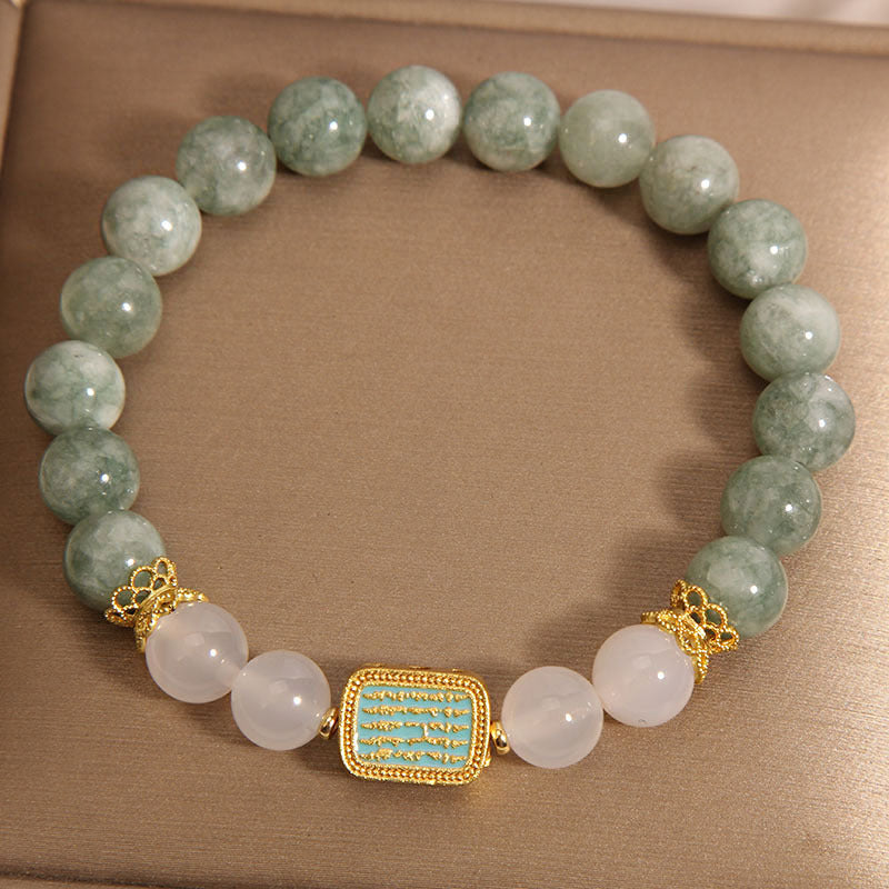 Emerald Crystal Bracelet Scriptures Collection Elite