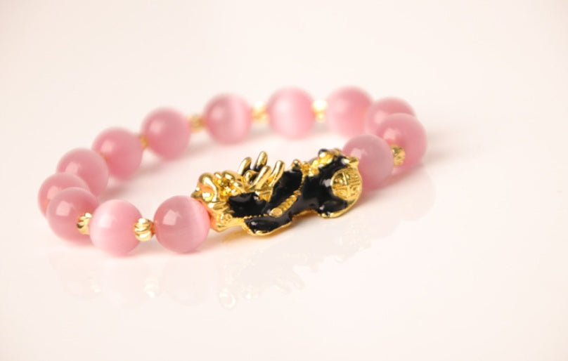 Pixiu Bracelet 3D Gold Plated Luxe Exclusive Crystal Studded