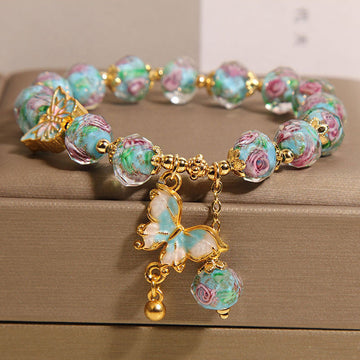 Female Versatile New Chinese Rose Garden Bracelet