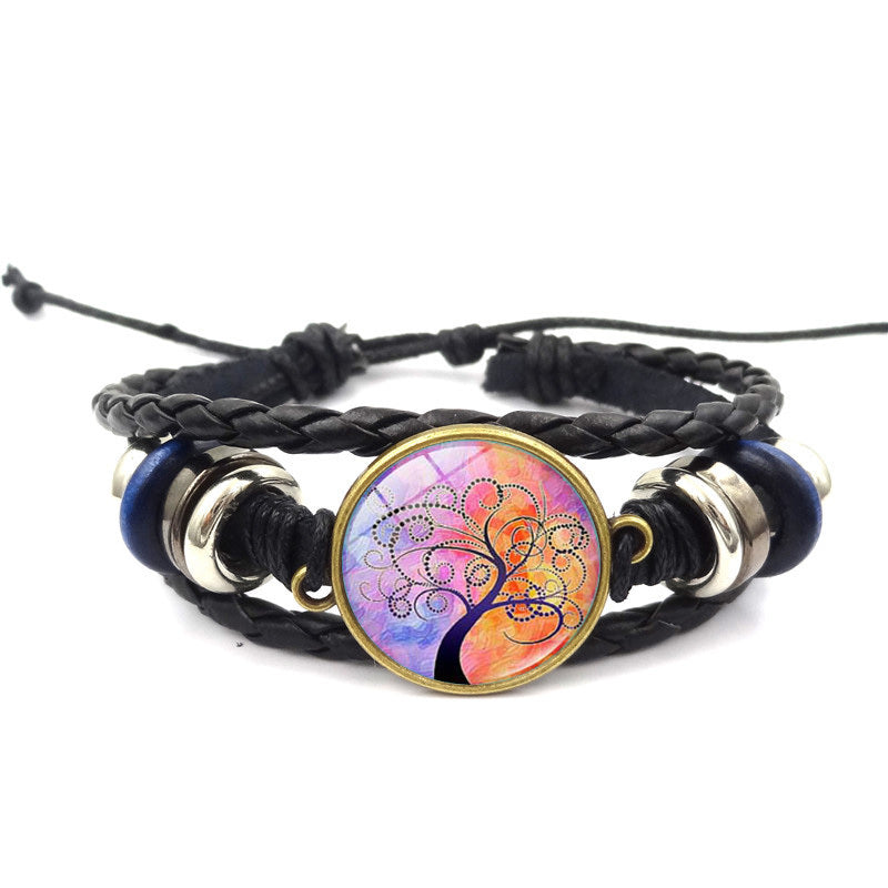 Tree Of Life Leather Bracelet Multilayer Exclusive Design