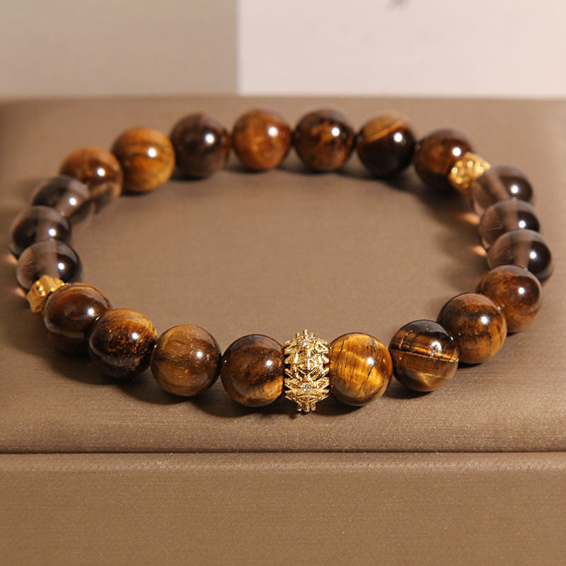 New Chinese Style Tiger-eye Bracelet Women's Light Luxury Minority Exquisite