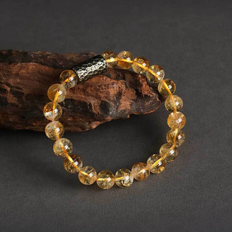 Bodhi Yellow Tower Crystal Double Ring Bracelet Edition