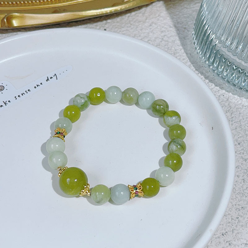 BrandName Natural Jade Bracelet Fortune Blessing Elite