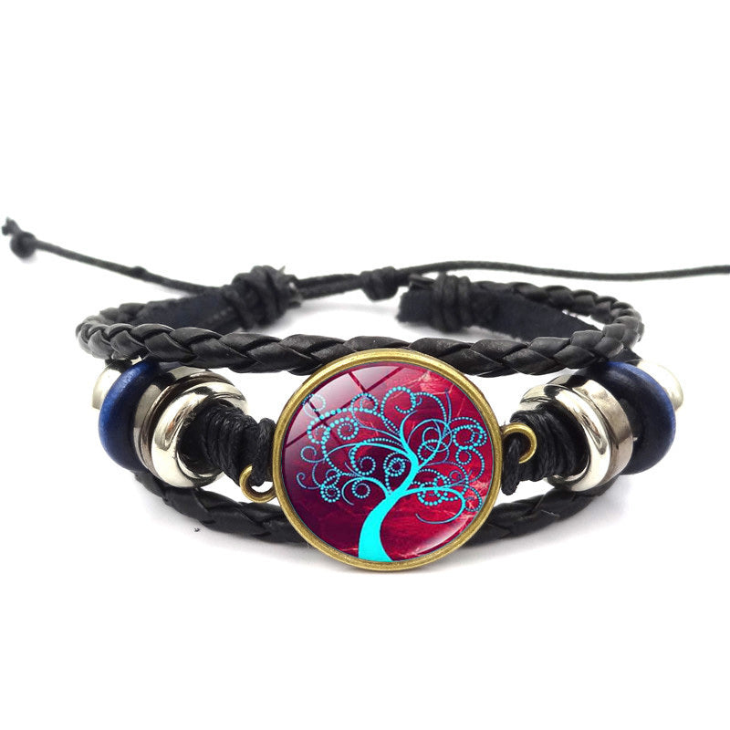 Tree Of Life Leather Bracelet Multilayer Exclusive Design