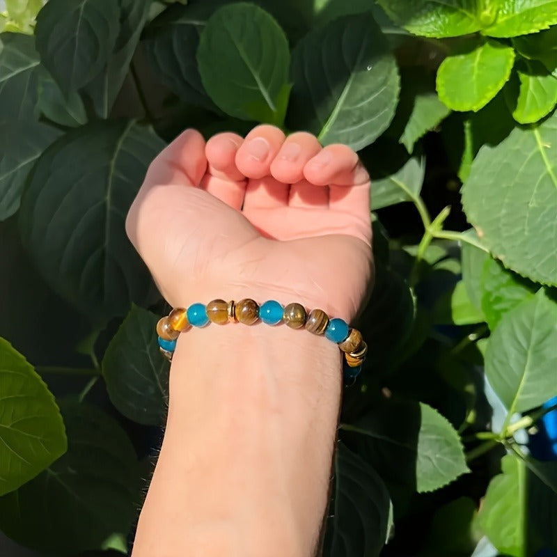 Premium Tiger Eye Stone Bracelet Wealth Attracting Adults