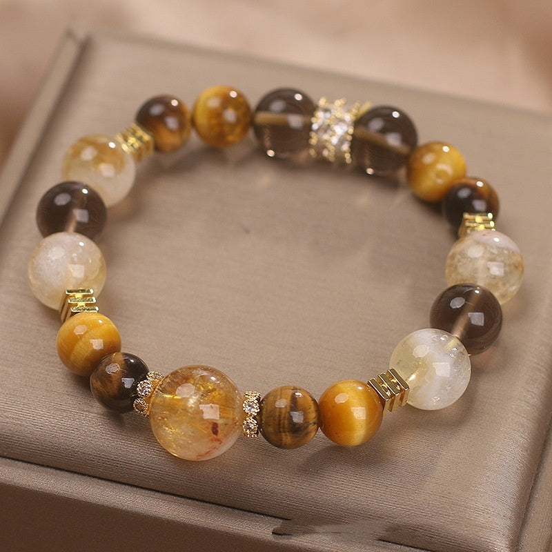 Natural Citrine Jinba Citrine Bracelet