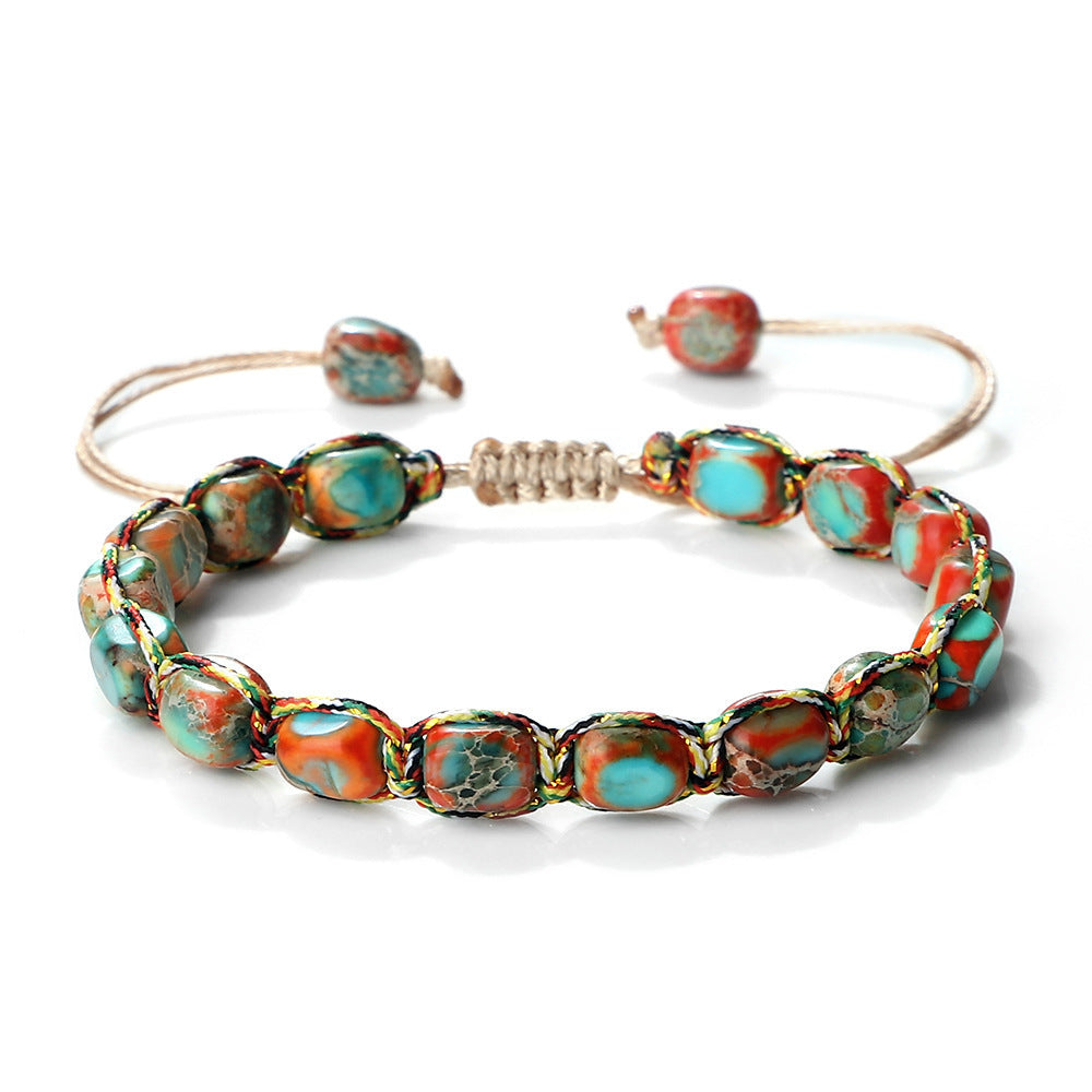 Emperor Stone Hemp Rope Beaded Bracelet Exclusive Edition
