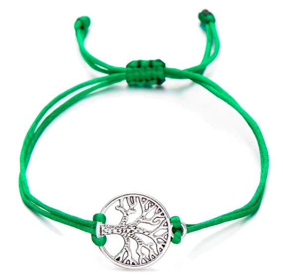 Brand Handwoven Wax Rope Edition Tree Of Life Bracelet
