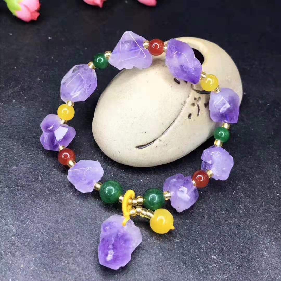 Our Brand Natural Amethyst Bracelet Exclusive Edition