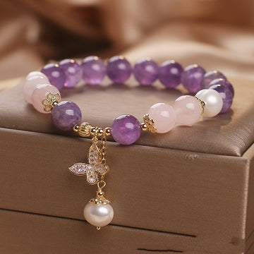 Ziqi Donglai Natural Amethyst Bracelet