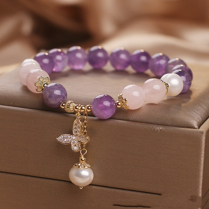 Ziqi Donglai Natural Amethyst Bracelet