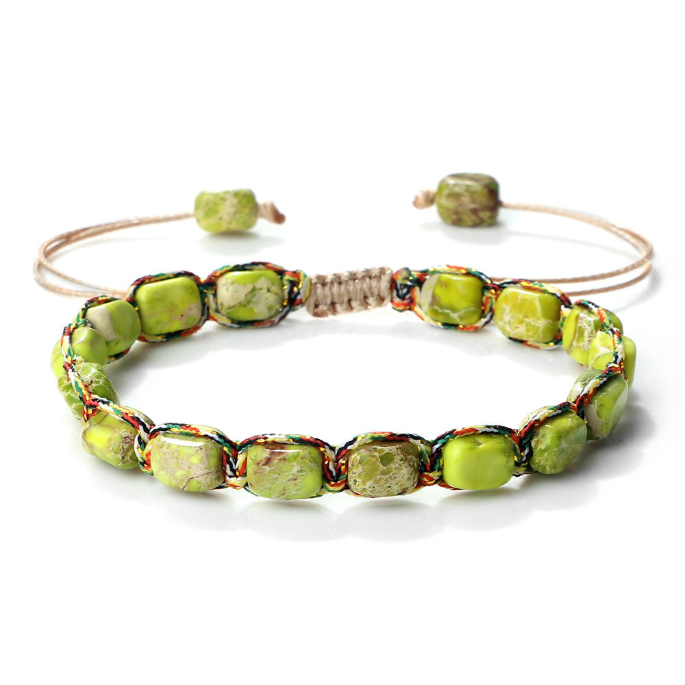 Emperor Stone Hemp Rope Beaded Bracelet Exclusive Edition