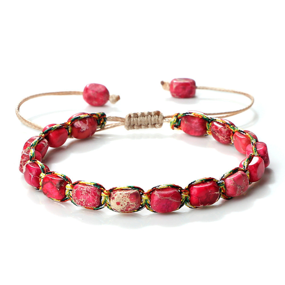 Emperor Stone Hemp Rope Beaded Bracelet Exclusive Edition
