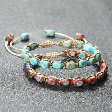 Emperor Stone Hemp Rope Beaded Bracelet Exclusive Edition