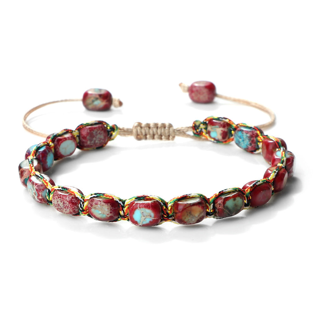 Emperor Stone Hemp Rope Beaded Bracelet Exclusive Edition
