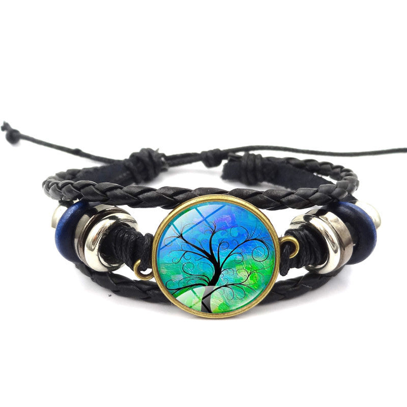 Tree Of Life Leather Bracelet Multilayer Exclusive Design