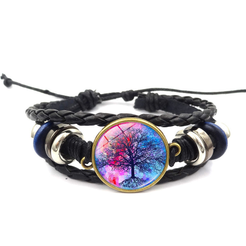 Tree Of Life Leather Bracelet Multilayer Exclusive Design