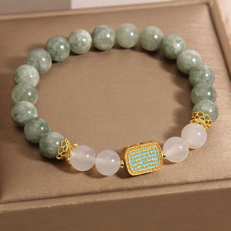 Emerald Crystal Bracelet Scriptures Collection Elite