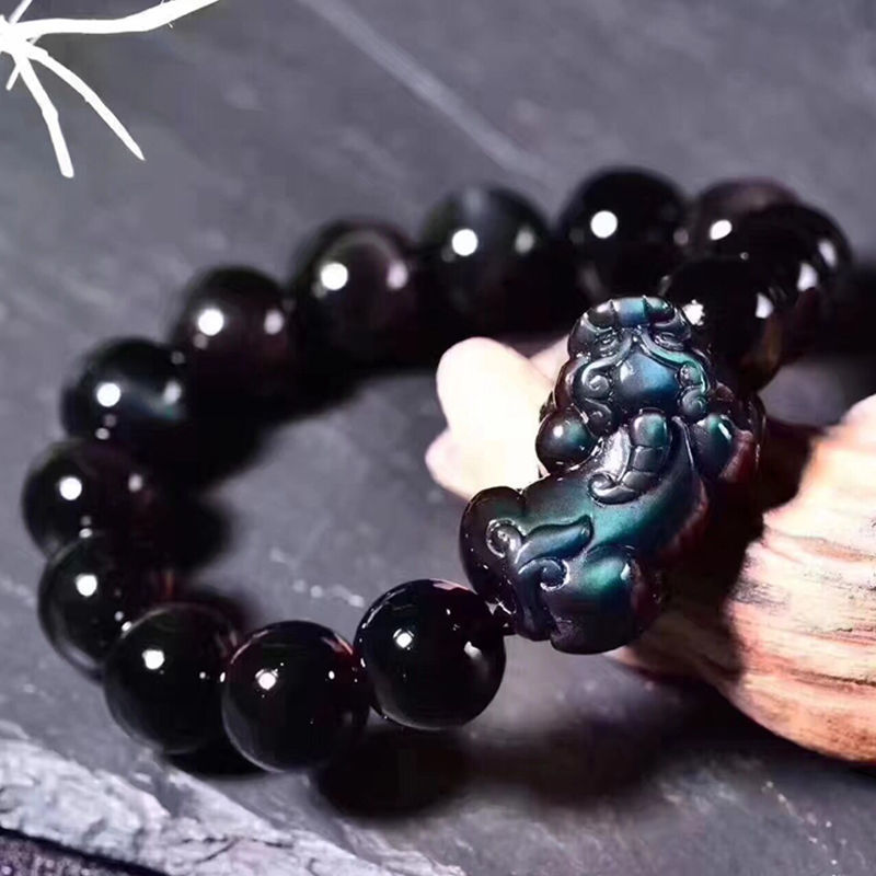 Obsidian Crystal Ice Bracelet Limited Edition Unisex