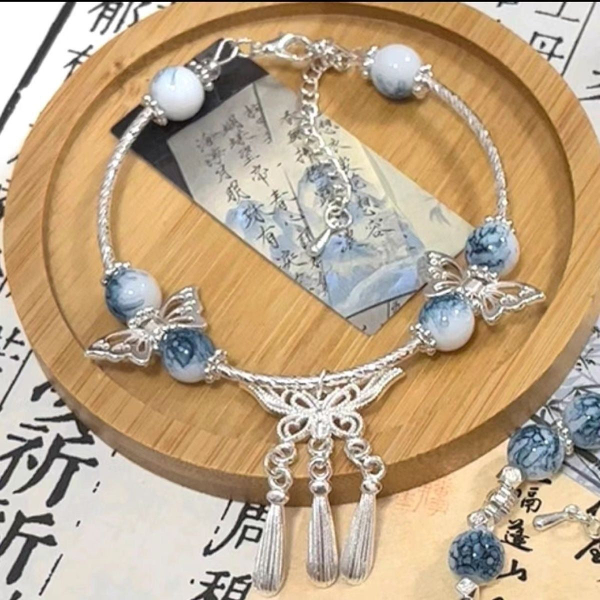 Brand Porcelain Butterfly Bracelet For Women Limited