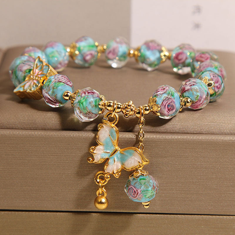 Female Versatile New Chinese Rose Garden Bracelet