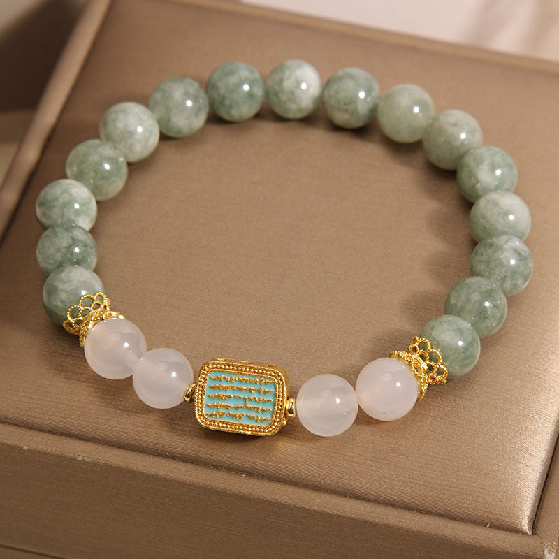 Emerald Crystal Bracelet Scriptures Collection Elite