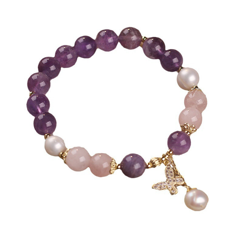 Ziqi Donglai Natural Amethyst Bracelet