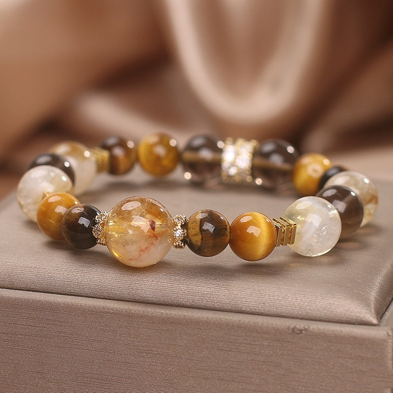 Natural Citrine Jinba Citrine Bracelet
