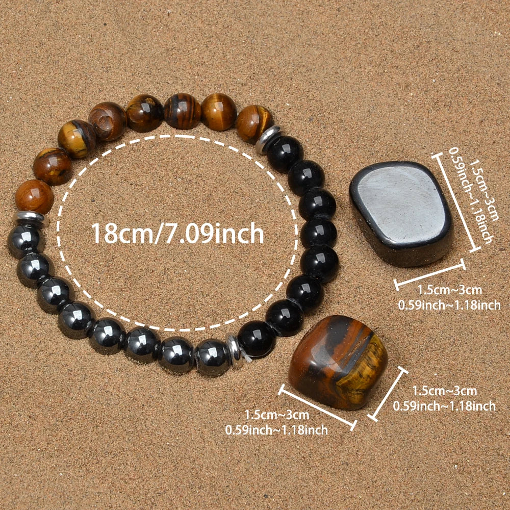 Premium Triple Protection Beaded Bracelets 8mm For Wedding