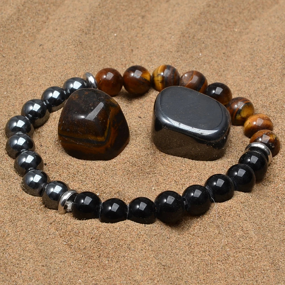 Premium Triple Protection Beaded Bracelets 8mm For Wedding
