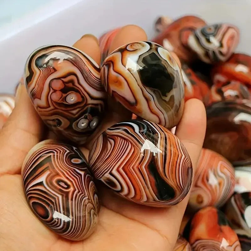 Choice Raw Stone Big Silk Agate for DIY Jewelry Projects