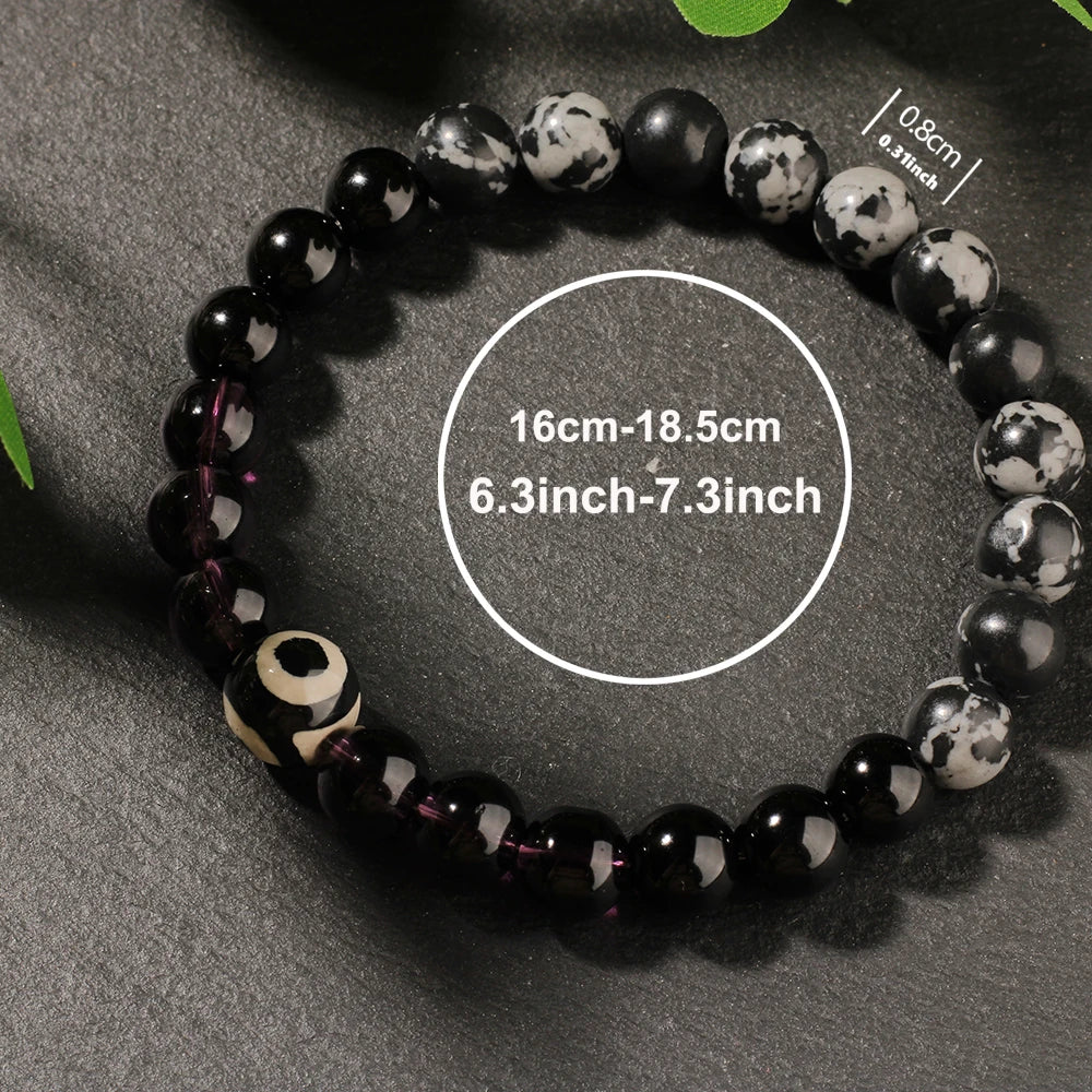 Choice Eye Bracelets Natural Stone Bead Accents For Women