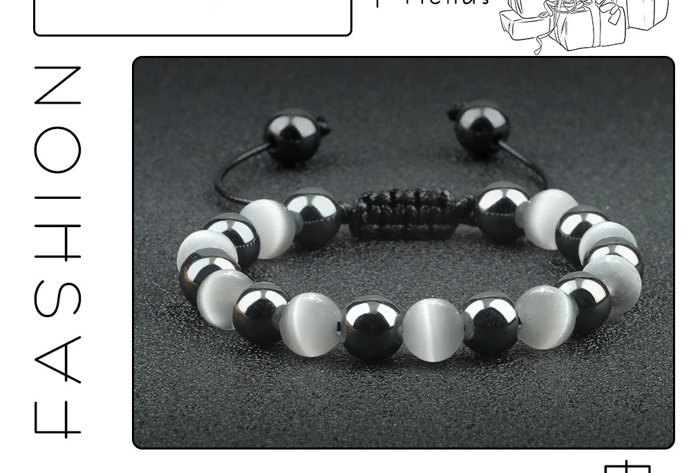 HT Gimini Tiger Eye Hematite Bracelet Limited Edition