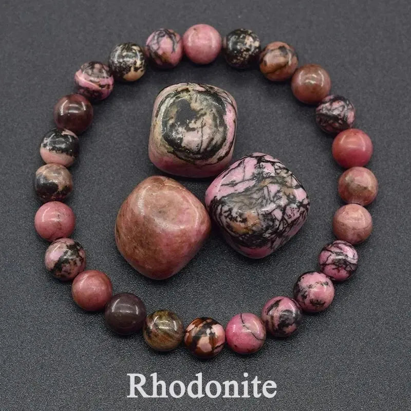 Premium Bead Bracelet 8mm Epidote Zoisite Stone For Women